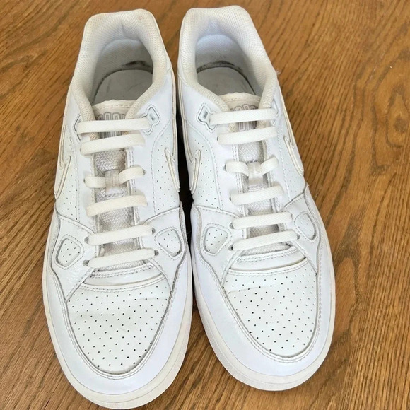Nike Son Of Force Low Top Triple White casual court shoes women’s size 9 - Picture 6 of 14